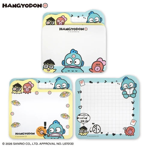 "THANKYOUMART X Hangyodon" Die Cut Memo