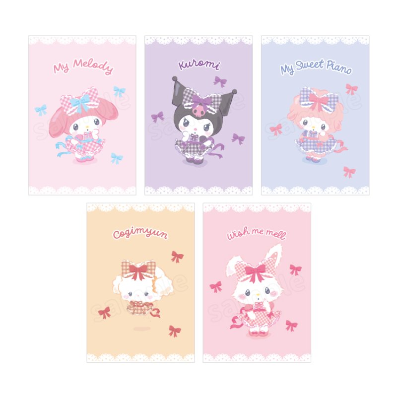 "Sanrio Sweetie 2" Postcard Set