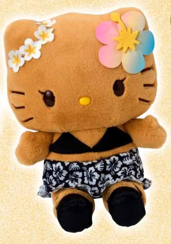"Sanrio Tokonatsu Vacation Hello Kitty" Small Plush
