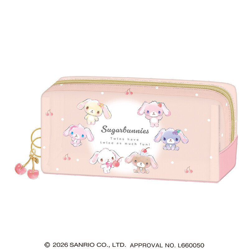 "Sugarbunnies Cherry Pink" Pen Pouch