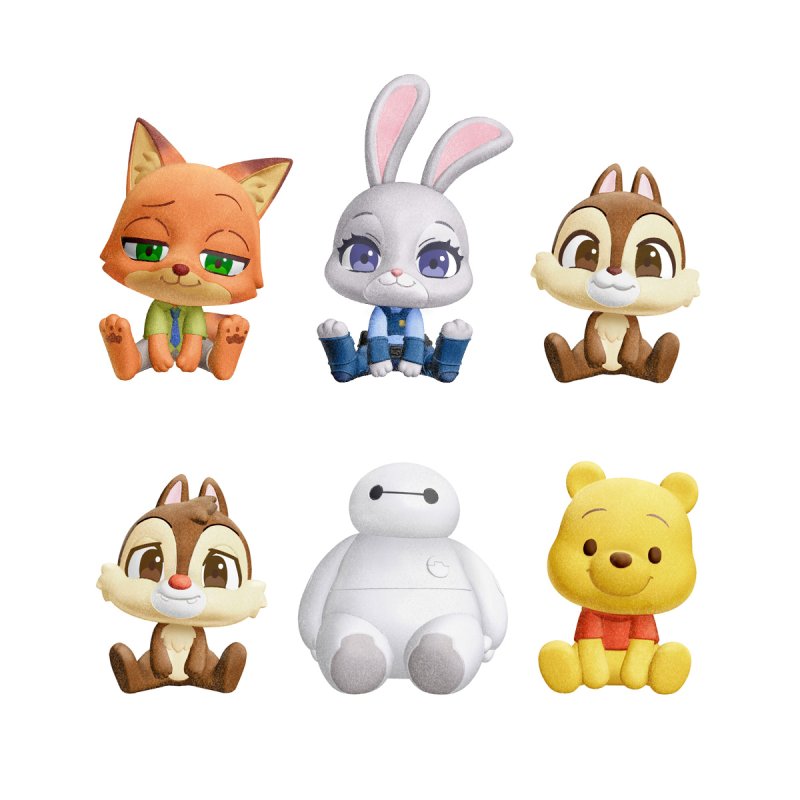 "Disney Flocky Sitting Doll" Figure