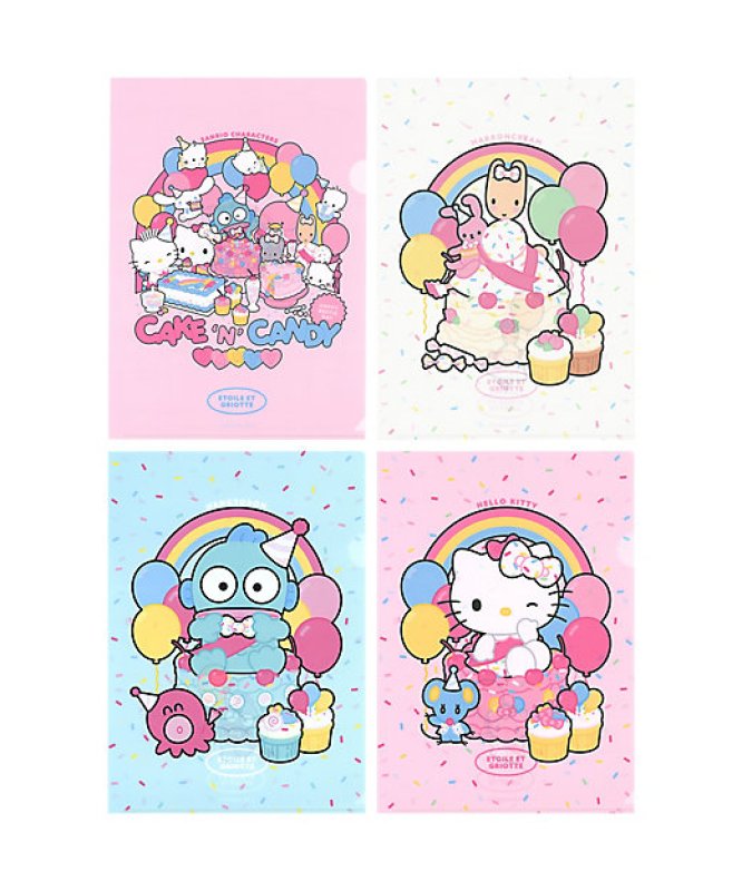 LIMITED "FANCY SANRIO CAKE & CANDY PARTY" File Folder