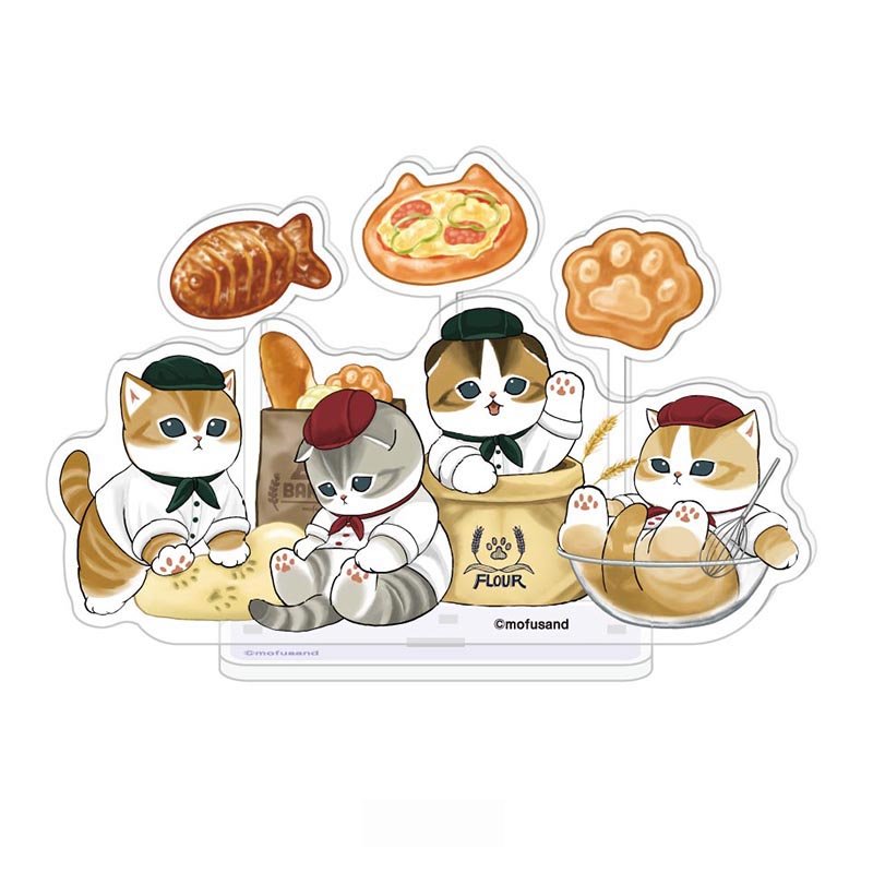 "Mofusand Mofumofu Bakery" 2 Way Acrylic Stand