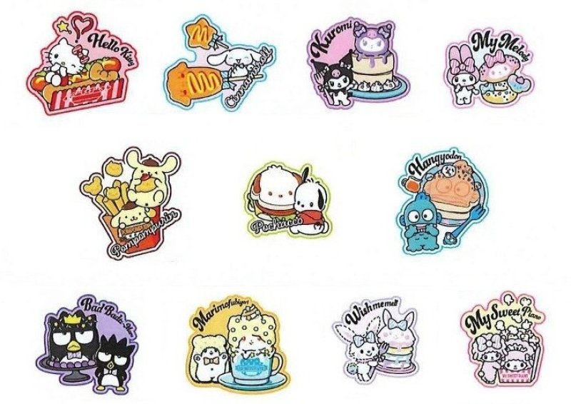 "Sanrio Diner Patch Badge" Blind Bag