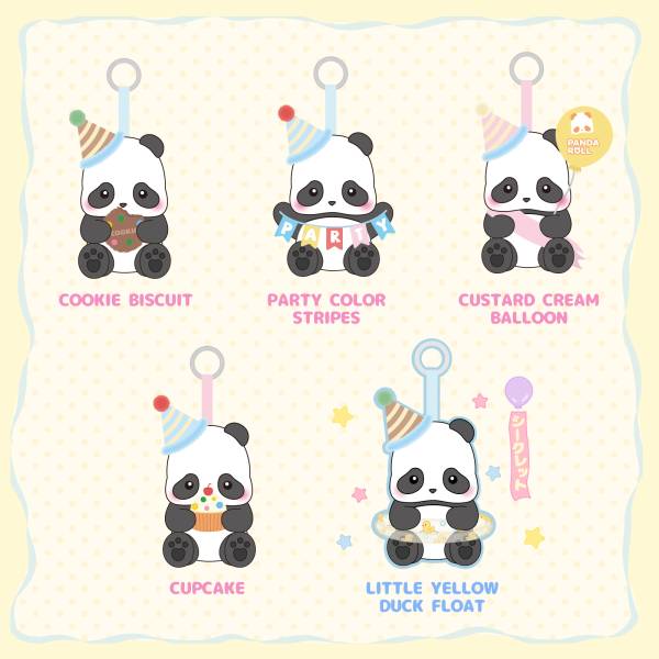 52TOYS "Panda Roll Party Plush" Blind Box - Rosey’s Kawaii Shop