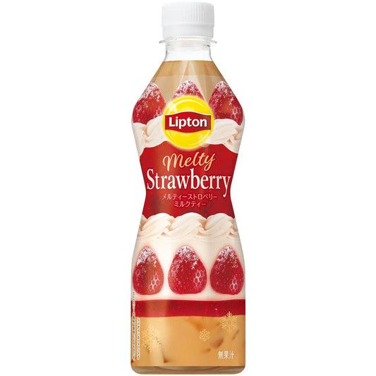 LIPTON "Melty Strawberry" Milk Tea