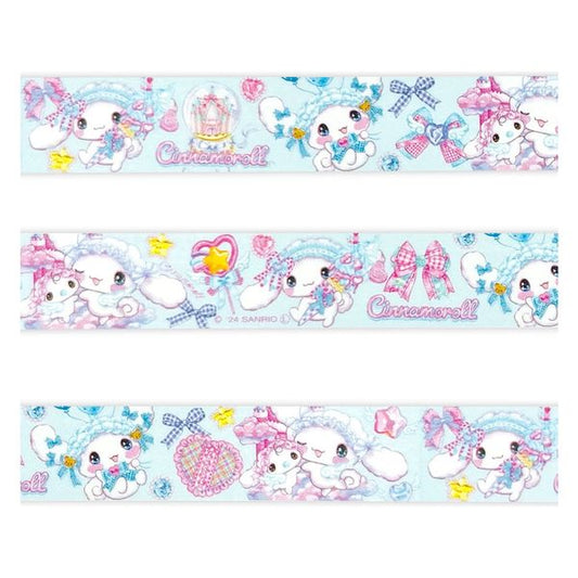 [Baby Milk & Cinnamoroll] "Amenomori Fumika x Sanrio" Masking Tape - Rosey’s Kawaii Shop