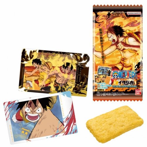 BANDAI "Itajaga One Piece LOG 2]" Card & Rice Cracker - Rosey’s Kawaii Shop