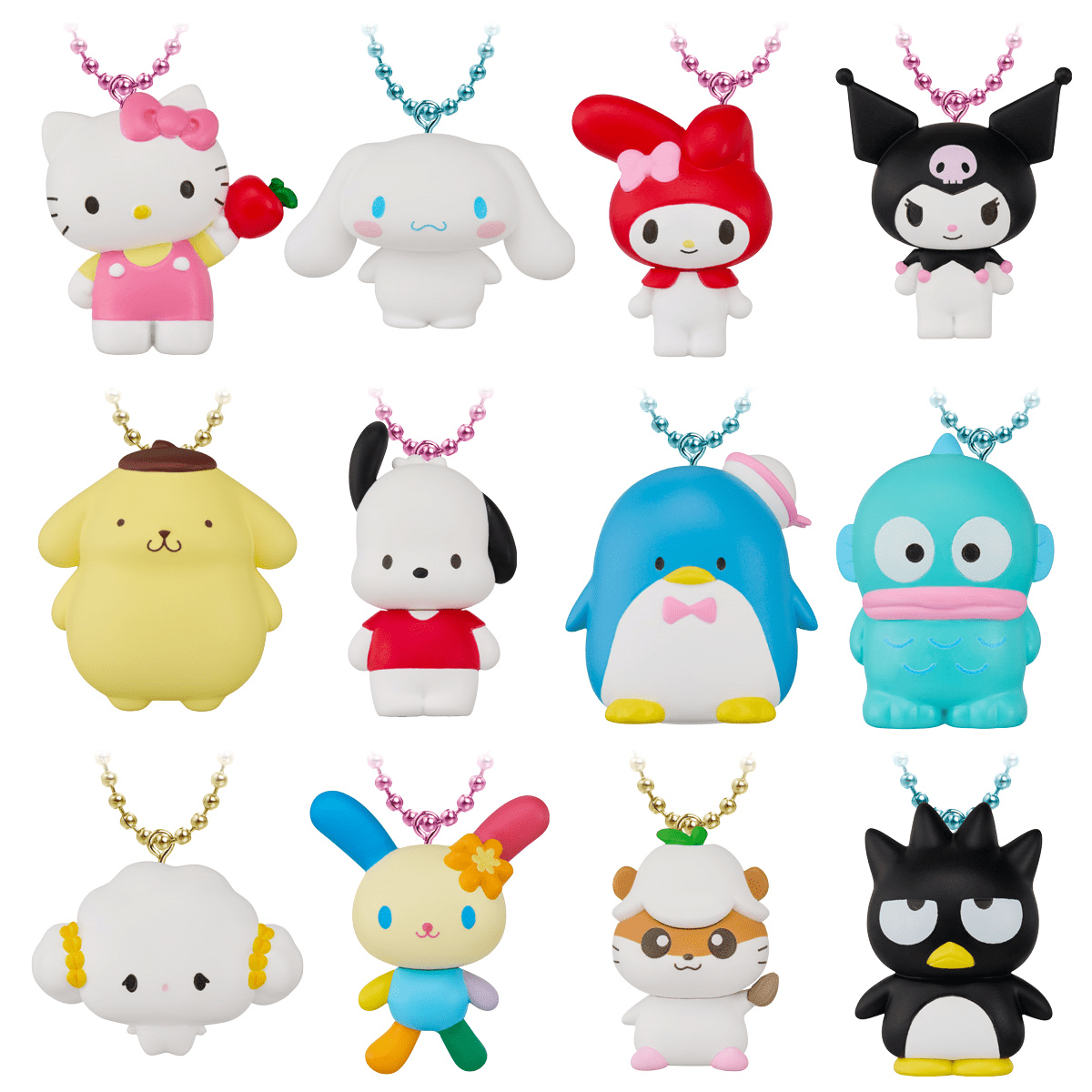 BANDAI "Sanrio Mascot Keychain & Gummy" Blind Bag - Rosey’s Kawaii Shop