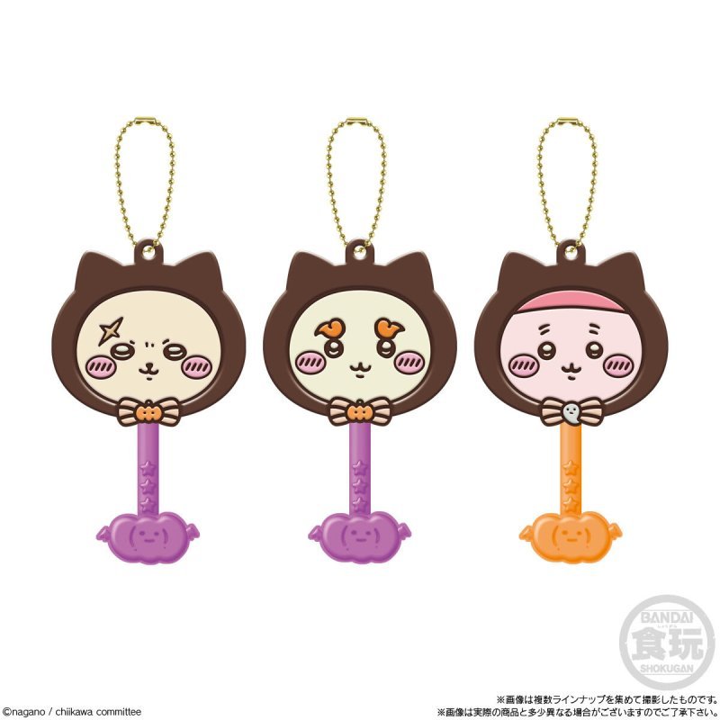 "Chiikawa Black Cat Lollipop Chocolate" Keychain - Rosey’s Kawaii Shop