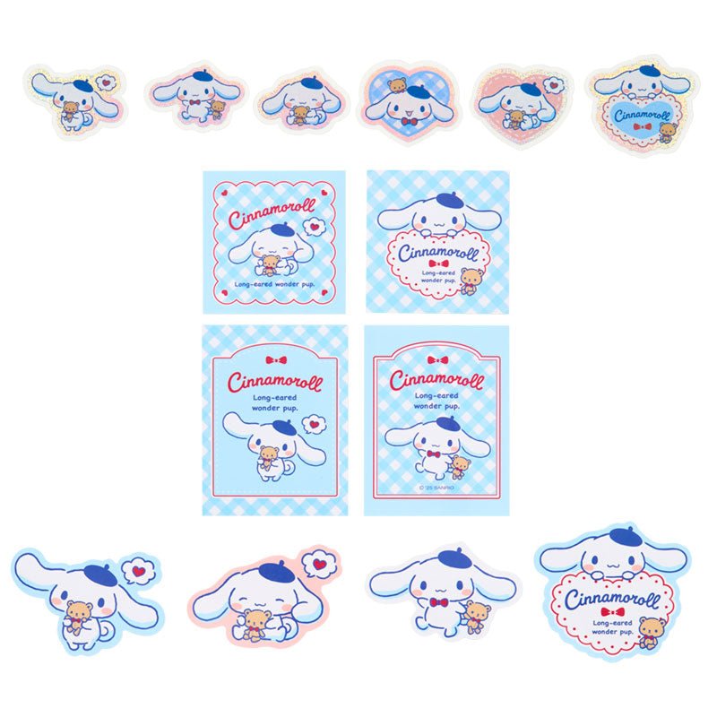 "Cinnamoroll Kuma - san" Sticker Set - Rosey’s Kawaii Shop