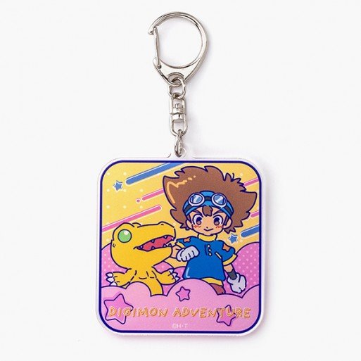 "Digimon Adventure RETRO POP" Keychain - Rosey’s Kawaii Shop