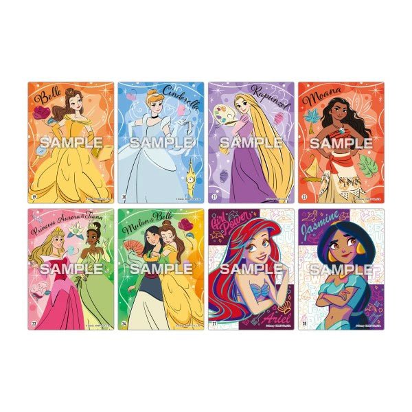 "Disney Princess Clear Cards" Blind Bag - Rosey’s Kawaii Shop
