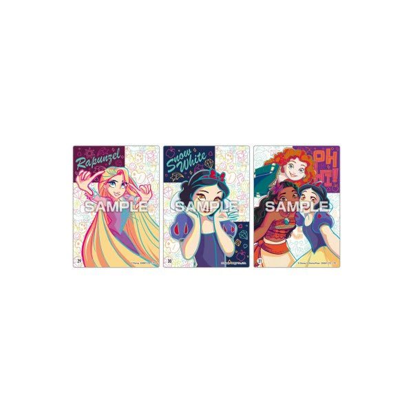 "Disney Princess Clear Cards" Blind Bag - Rosey’s Kawaii Shop
