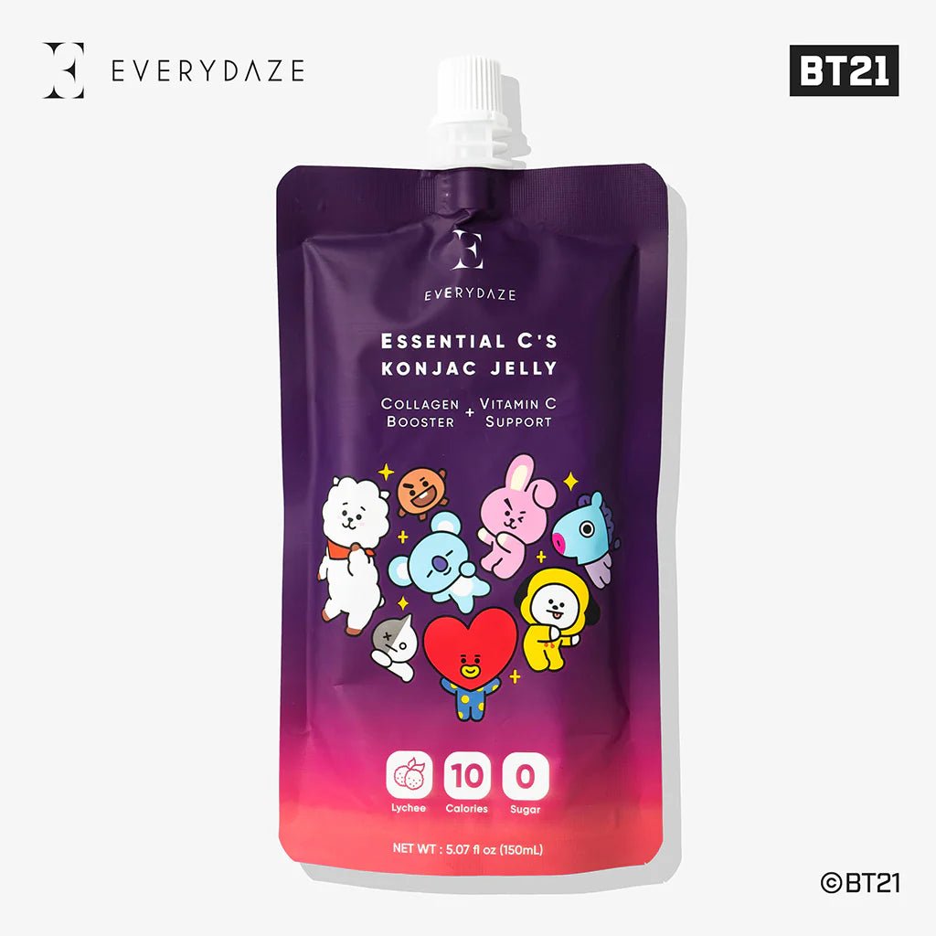 EVERYDAZE x BT21 "Lychee Konjac Jelly" Drink - Rosey’s Kawaii Shop