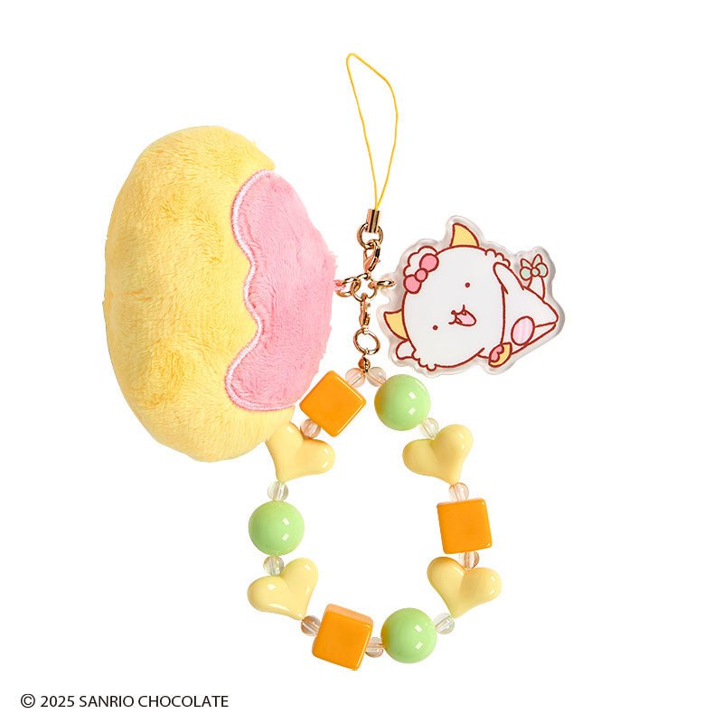 "Gaopowerroo Omelette Rice" Bead Strap Keychain - Rosey’s Kawaii Shop