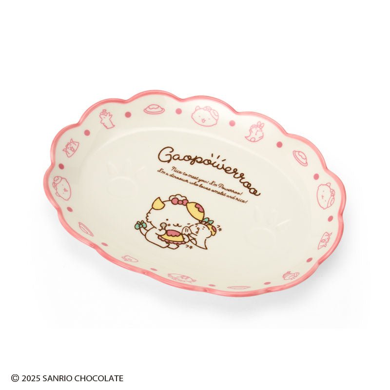 "Gaopowerroo Omelette Rice" Plate - Rosey’s Kawaii Shop