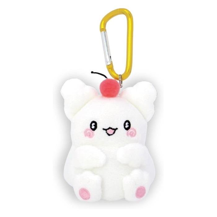 "Hanamaru Obake Cherry" Carabiner Plush Keychain - Rosey’s Kawaii Shop