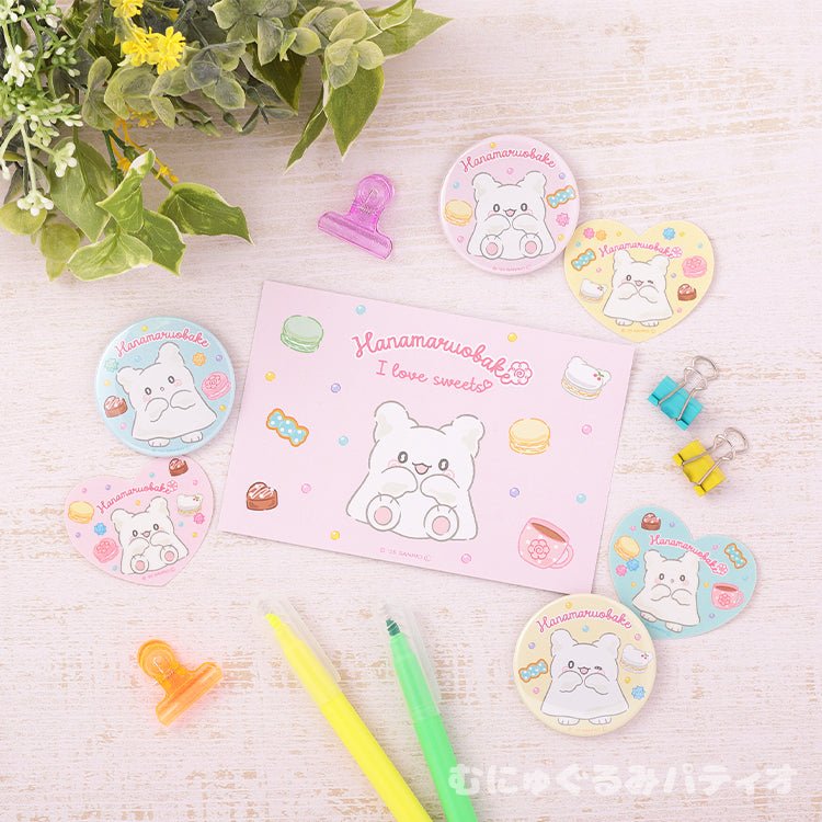"Hanamaruobake I Love Sweets" Postcards - Rosey’s Kawaii Shop