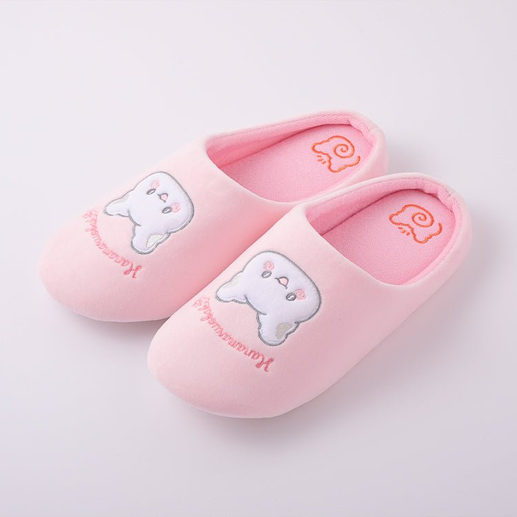 "Hanamaruobake I Love Sweets" Room Slippers - Rosey’s Kawaii Shop