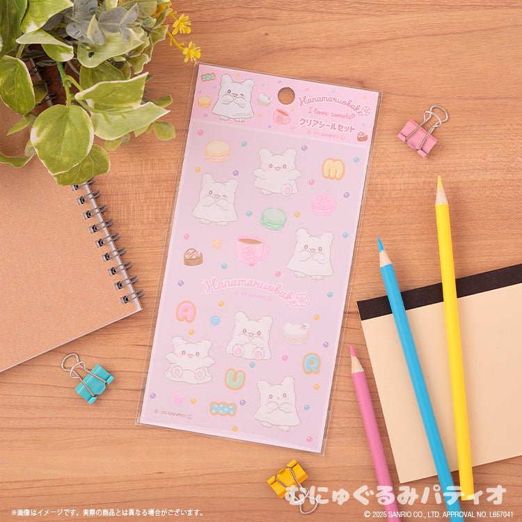 "Hanamaruobake I Love Sweets" Sticker Sheet - Rosey’s Kawaii Shop