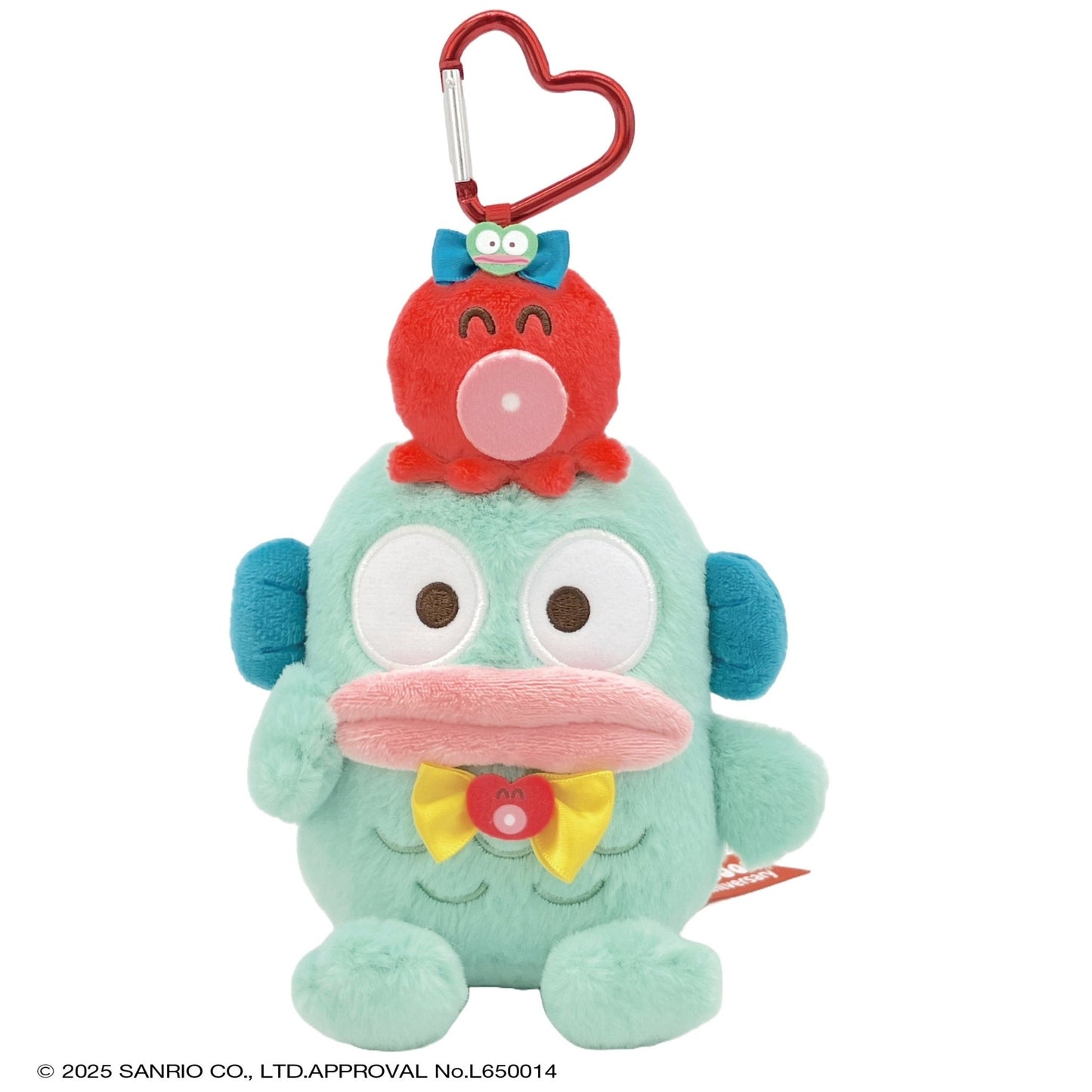 "Hangyodon 40th Anniversary Fair Heart Diner" Plush Keychain - Rosey’s Kawaii Shop