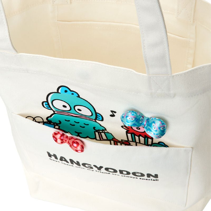"Hangyodon & Sayuri's Happy Life" Tote Bag - Rosey’s Kawaii Shop