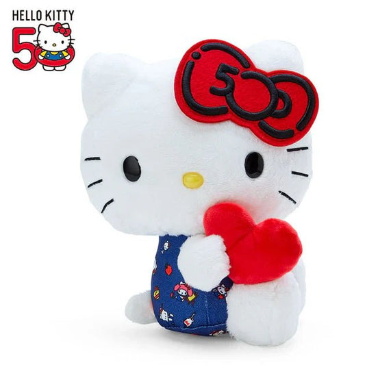 "HELLO EVERYONE! Hello Kitty 50th" Big Plush - Rosey’s Kawaii Shop