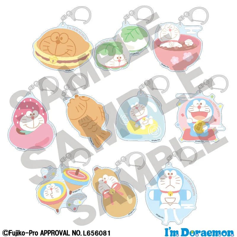 "I'm Doraemon Keychain" Blind Bag - Rosey’s Kawaii Shop