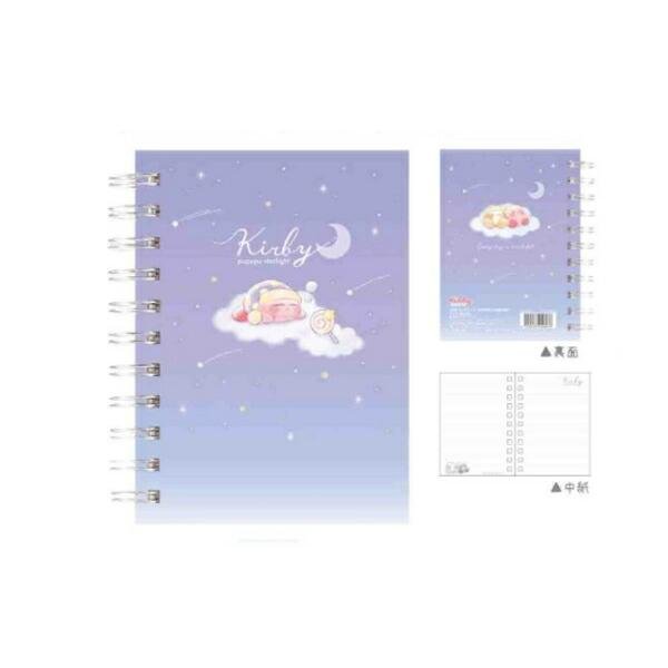 "Kirby PUPUPU STARLIGHT" A6 Ring Notebook - Rosey’s Kawaii Shop