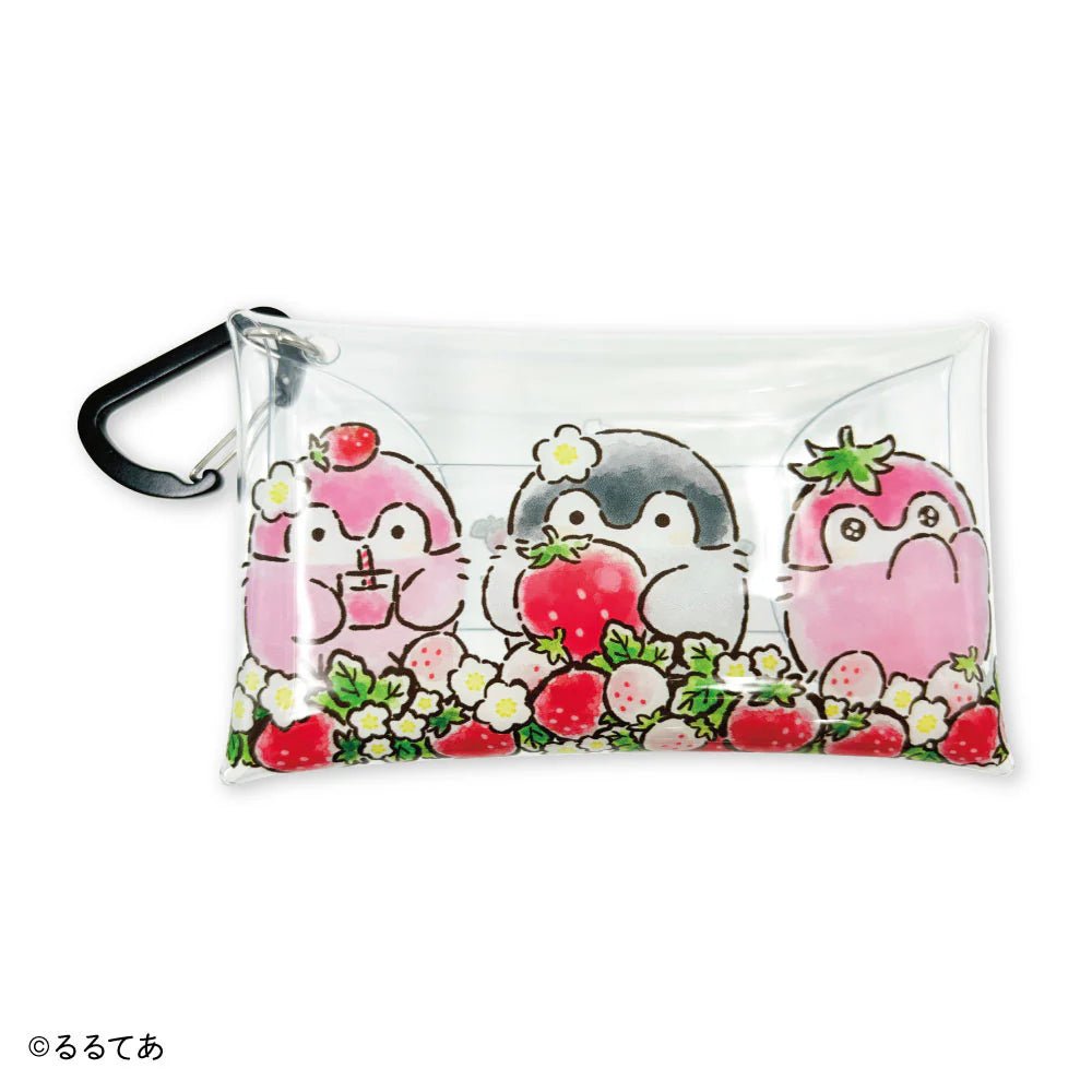 "Koupenchan Strawberry" Clear Multi Case - Rosey’s Kawaii Shop