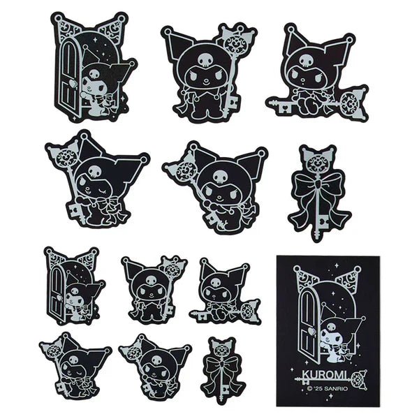 "KUROMI's Special Key" Stickers Set - Rosey’s Kawaii Shop