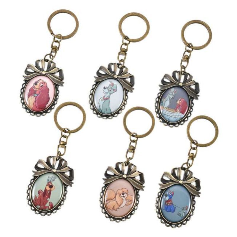"Lady and the Tramp 70th Anniversary Keychain" Blind Box - Rosey’s Kawaii Shop