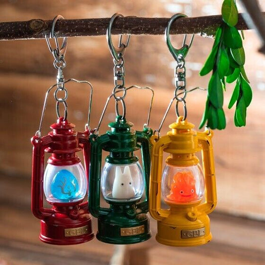 LIMITED "Studio Ghibli Lantern" Light Up Keychain - Rosey’s Kawaii Shop