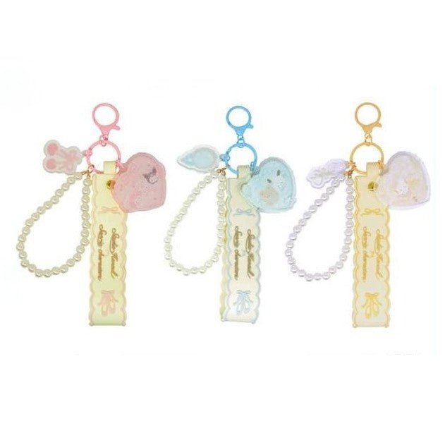 LIMITED "Studio Haneul x Sanrio" Strap & Bead Keychain - Rosey’s Kawaii Shop
