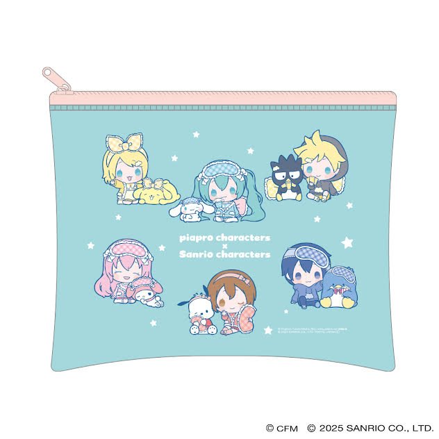 LIMITED "VOCALOID x Sanrio" PVC Pouch - Rosey’s Kawaii Shop