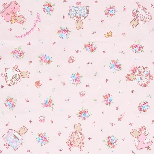 "Marron Cream Fashion Show" Handkerchief - Rosey’s Kawaii Shop
