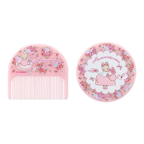 "Marron Cream Fashion Show" Mirror & Comb - Rosey’s Kawaii Shop