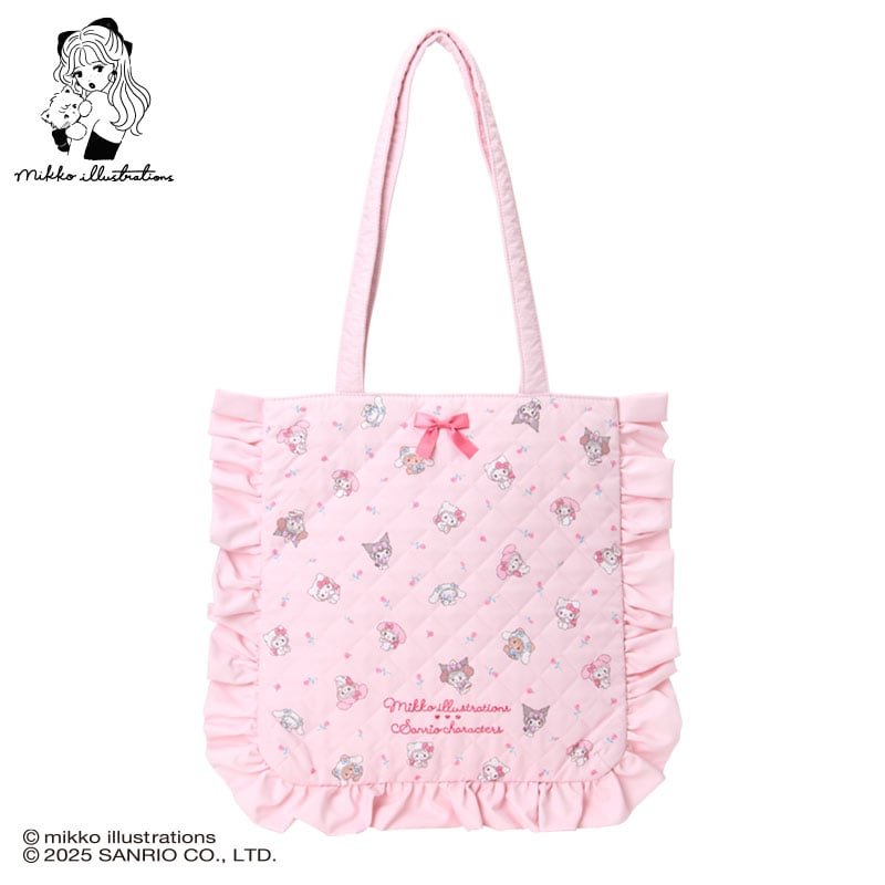 "Mikko Illustrations x Sanrio" Tote Bag - Rosey’s Kawaii Shop