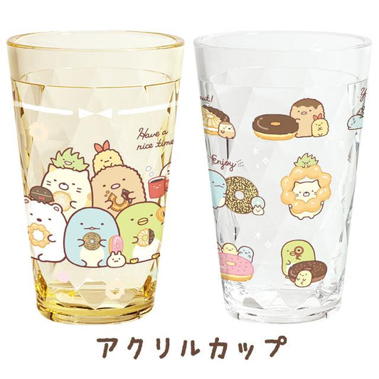 "Mister Donut x Sumikko Gurashi" Acrylic Cup - Rosey’s Kawaii Shop