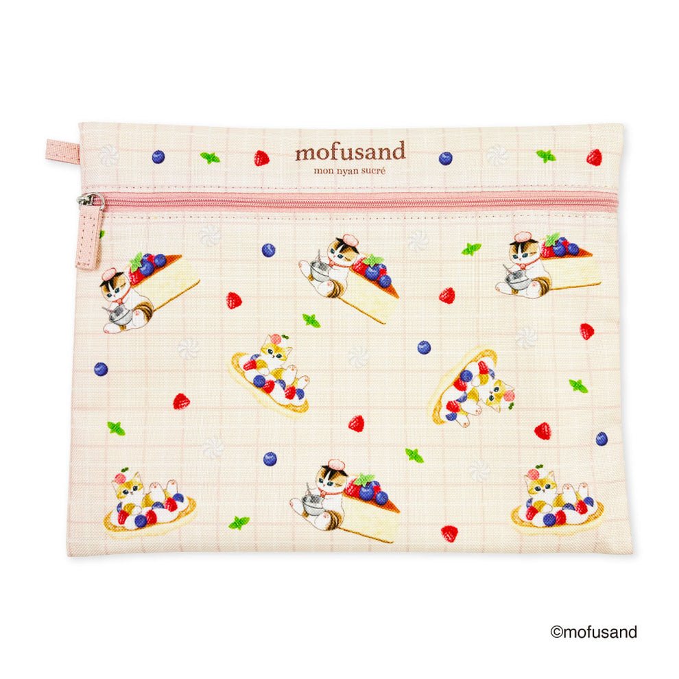 "Mofusand Berry Desserts" Pouch Set - Rosey’s Kawaii Shop