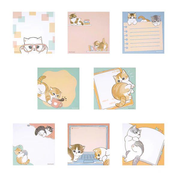 "Mofusand Work Distraction" Sticky Notes Blind Bag - Rosey’s Kawaii Shop