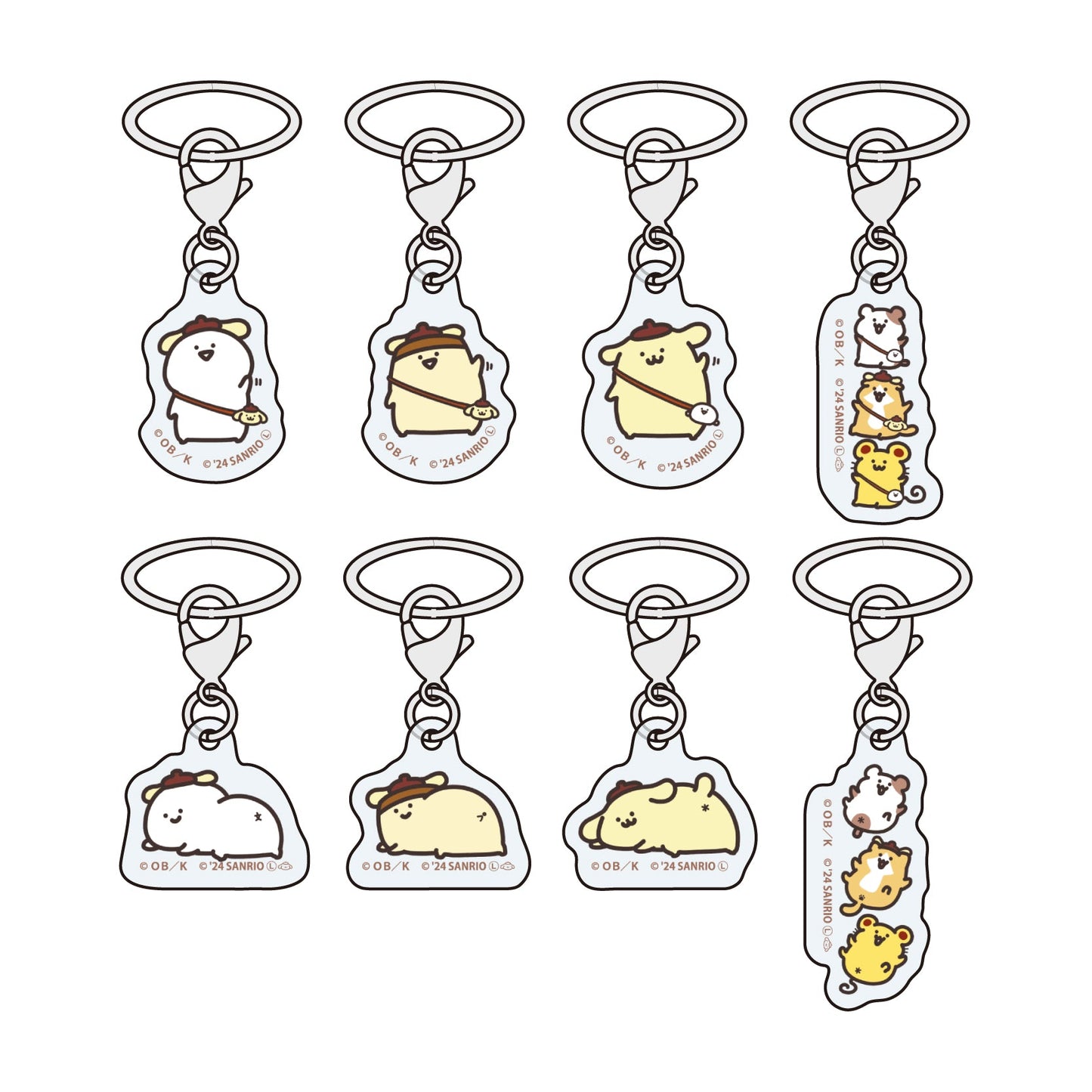 "Obungo to Issho x Pompompurin" Charm Blind Bag - Rosey’s Kawaii Shop