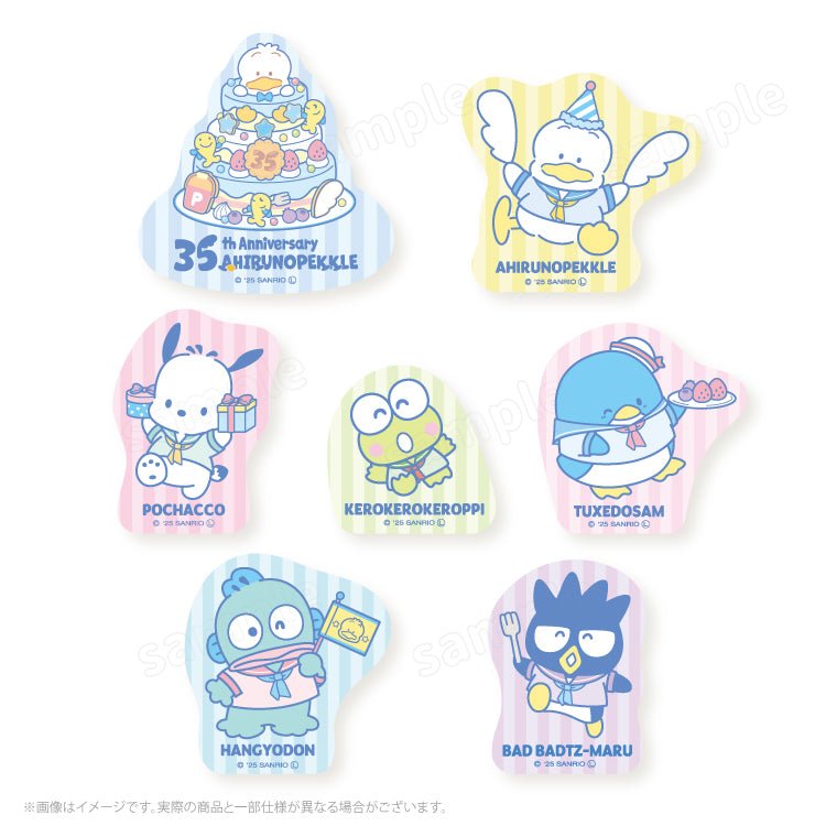 "Pekkle Happy Birthday" Die - cut Sticker Set - Rosey’s Kawaii Shop