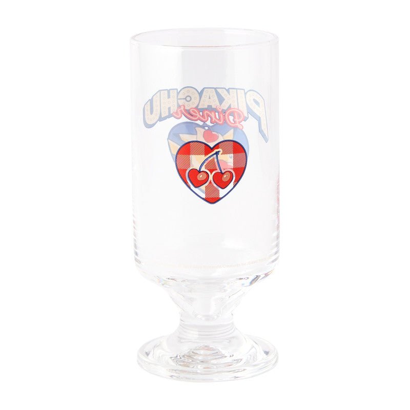"Pikachu DINER" Glass Cup - Rosey’s Kawaii Shop