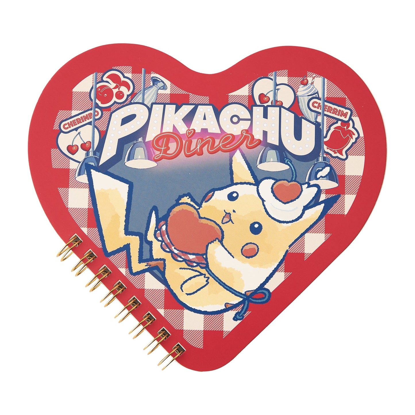 "Pikachu DINER" Ring Notebook - Rosey’s Kawaii Shop