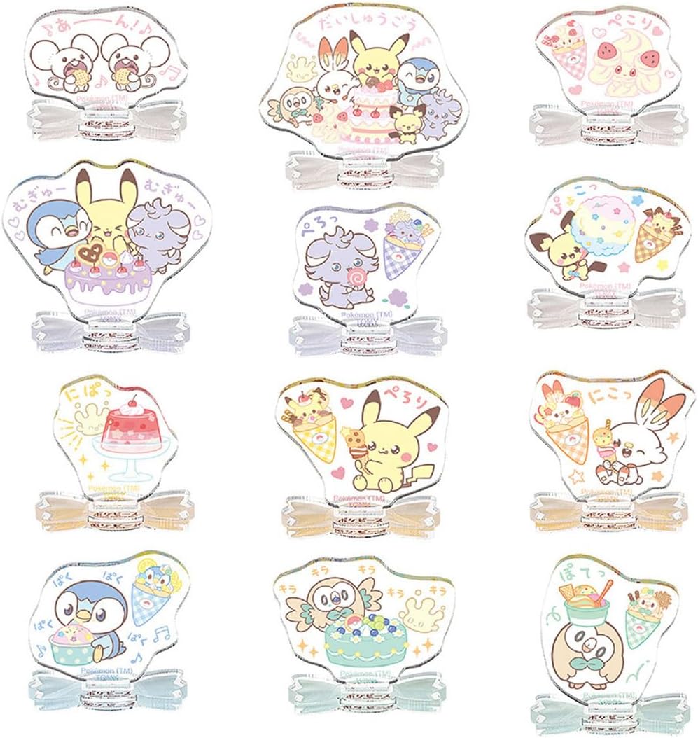 "Pokemon Pokepeace 2 Chokonto Acrylic Stand" Blind Bag - Rosey’s Kawaii Shop