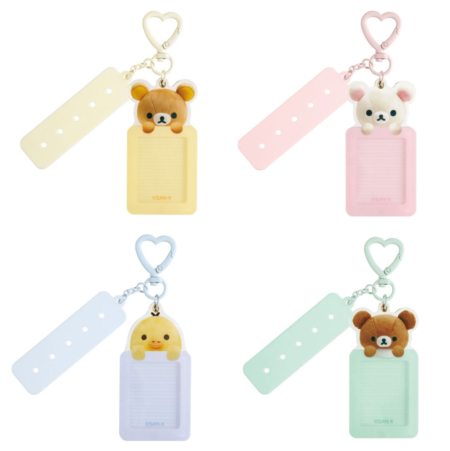 "Rilakkuma Erandeko Friends" Customizable Keychain - Rosey’s Kawaii Shop