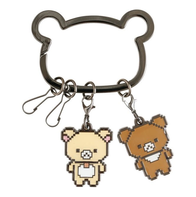"Rilakkuma Gaming Series" Metal Carabiner Keychain - Rosey’s Kawaii Shop