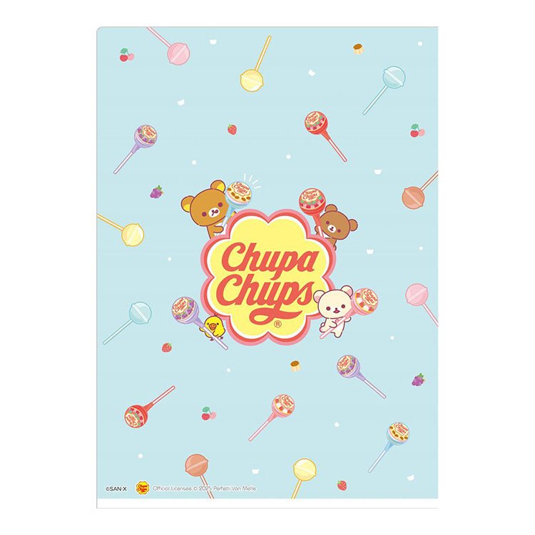 "Rilakkuma x Chupa Chups" File Set - Rosey’s Kawaii Shop